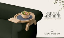 Sofa Arm Rest Tray Table with