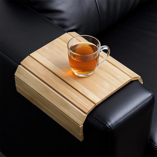 Flexible wooden sofa arm - wooden,