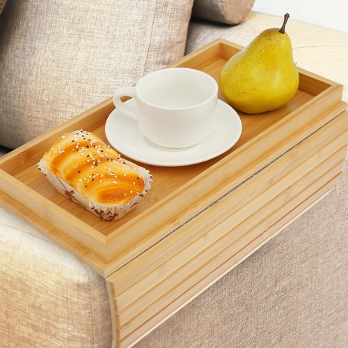 Bamboo sofa arm tray - sofa,