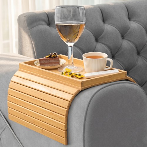 Bamboo sofa armrest holder - armrest,