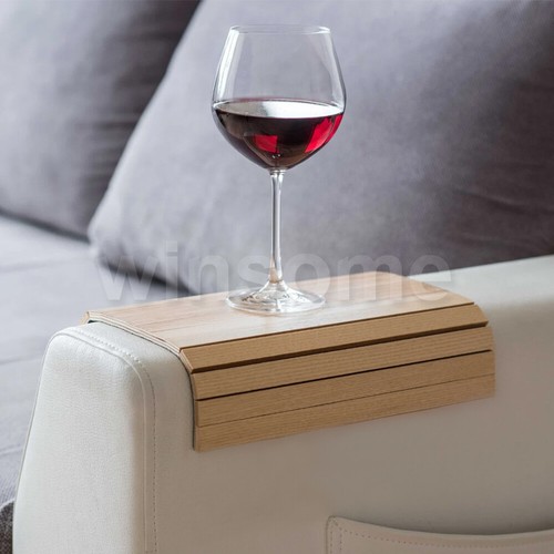 Flexible wooden sofa arm - flexible, tray
