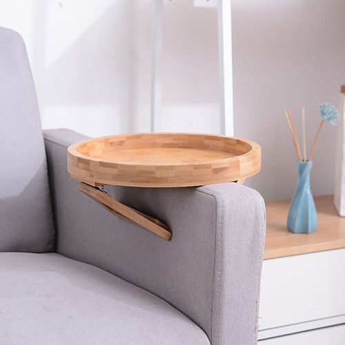 Natural wooden sofa arm chair - wooden,